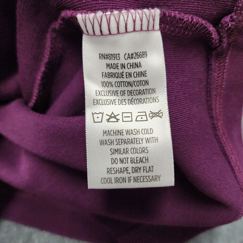 Robert Graham Men’s Quarter Zip Purple Pullover Sweater Size XL - Picture 6 of 11